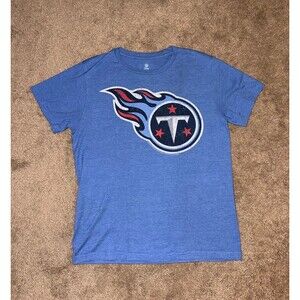 Tennessee Titans NFL Team Apparel Graphic Tee – Blue – Men’s Small